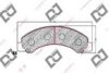 DJ PARTS BP1722 Brake Pad Set, disc brake